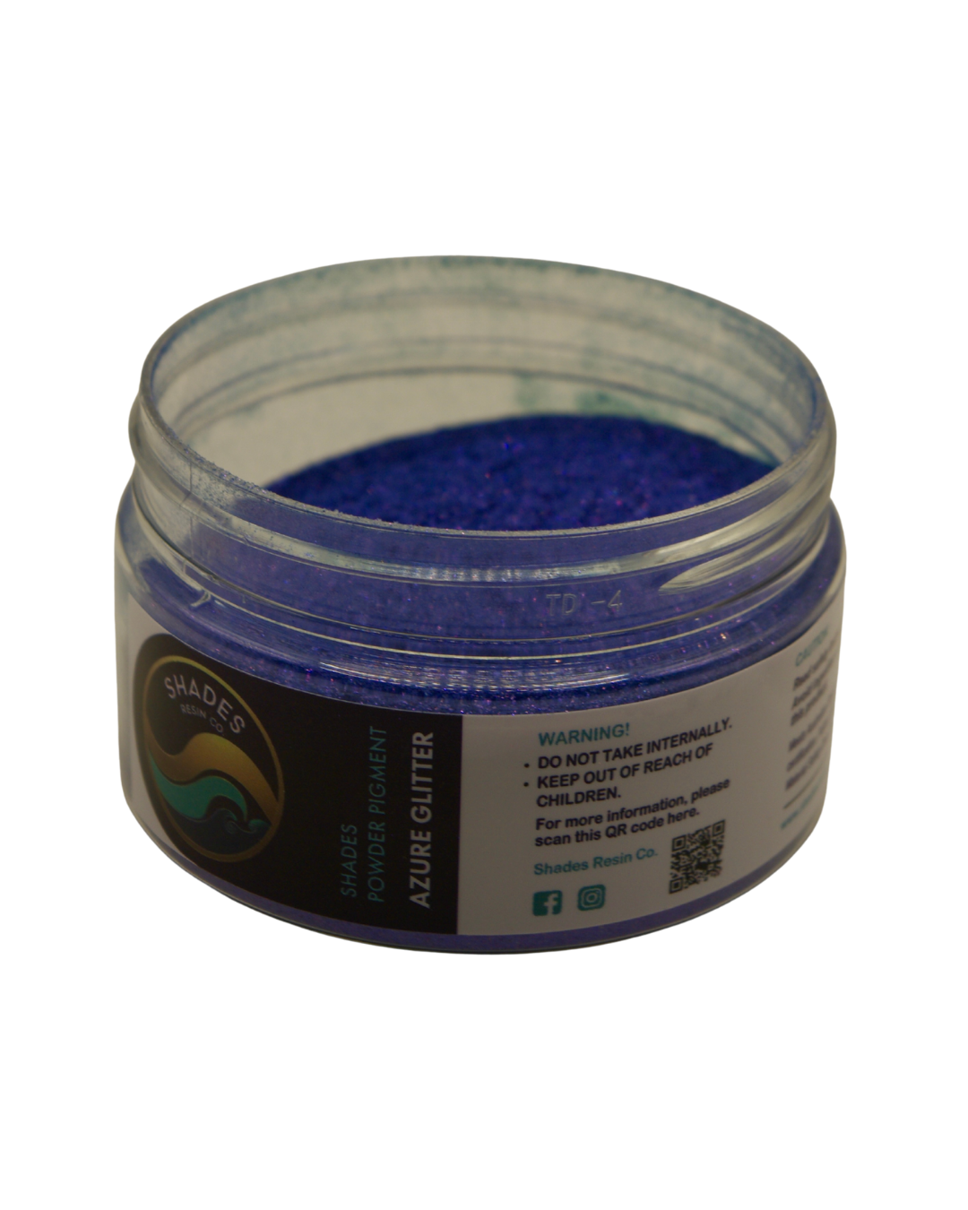 Metal Series Pigment - Azure Glitter