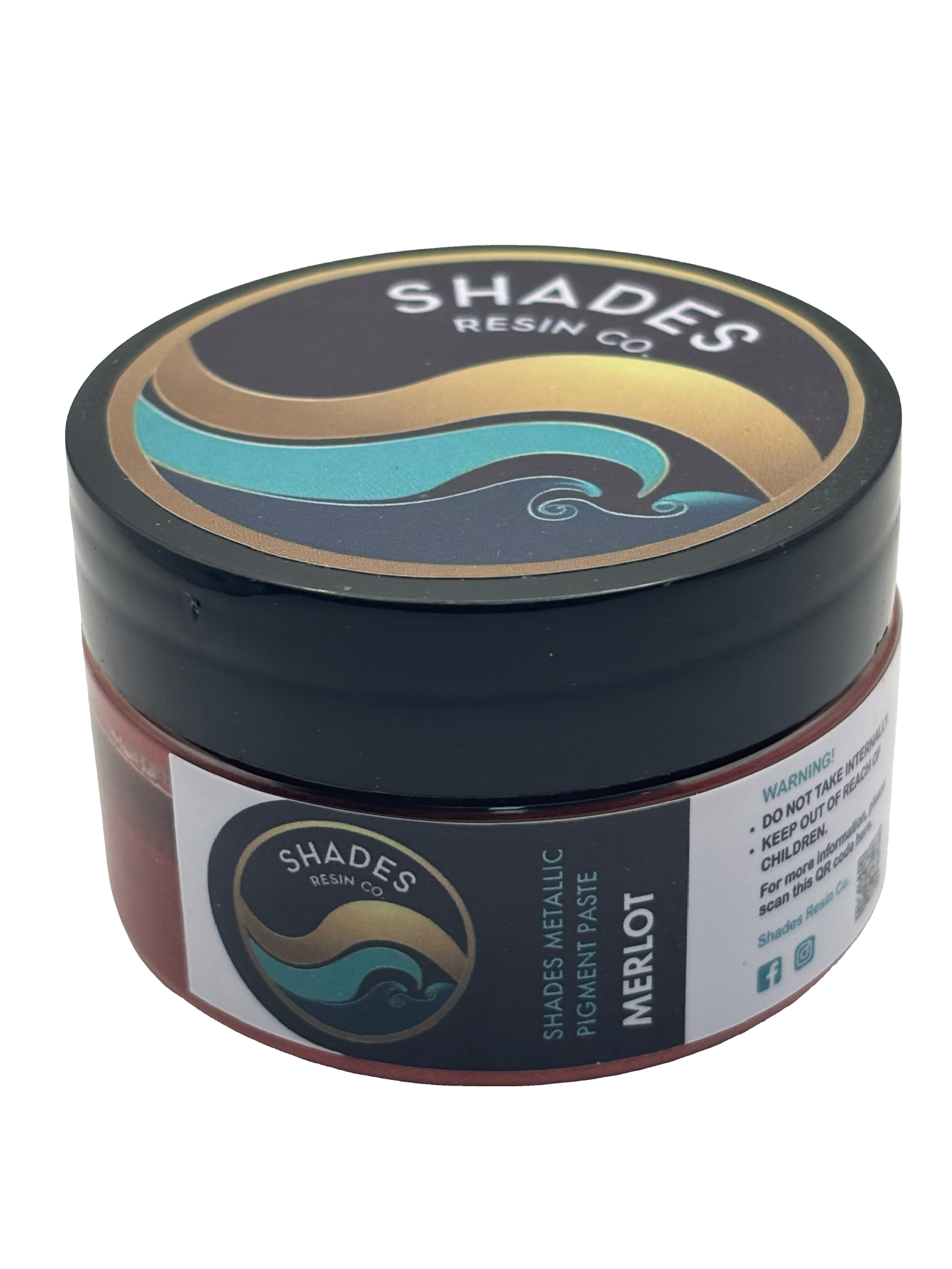 Metallic Pigment Paste - Merlot