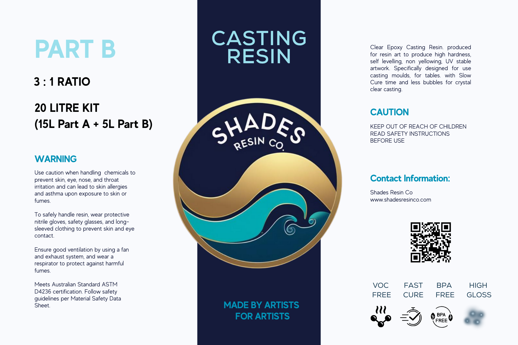 Shades Resin Co - Casting Resin