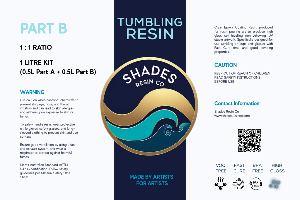 Shades Resin Co - Tumbling Resin