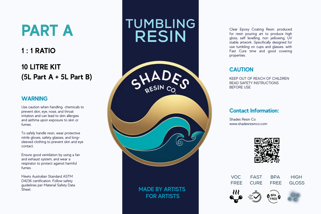 Shades Resin Co - Tumbling Resin