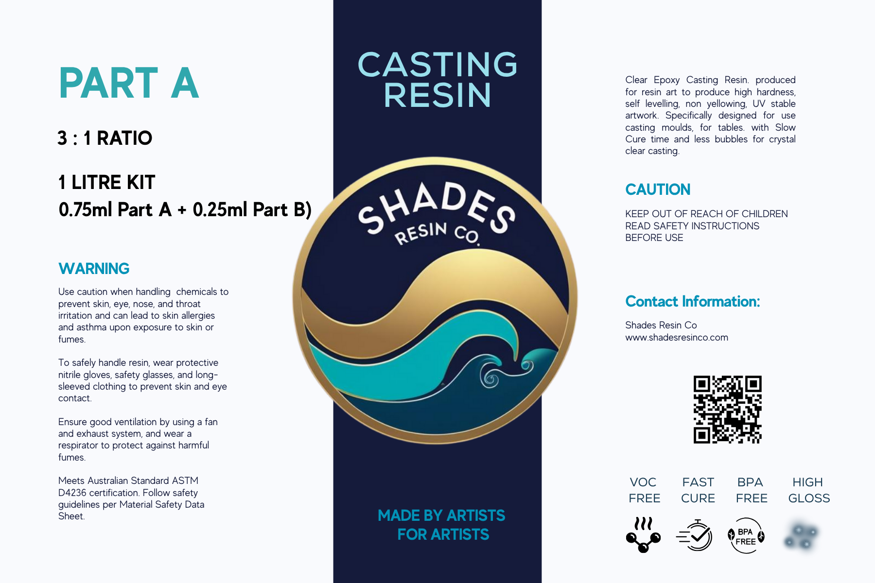 Shades Resin Co - Casting Resin