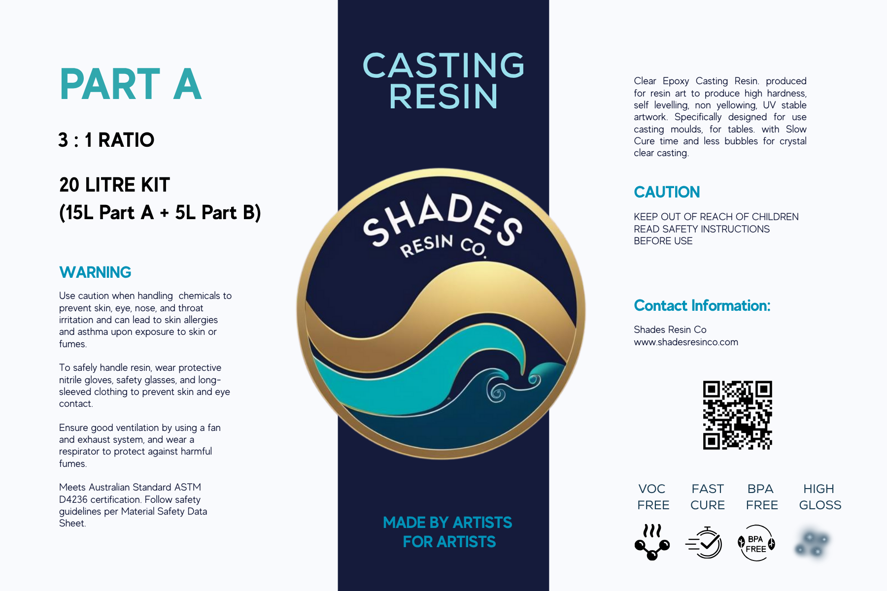 Shades Resin Co - Casting Resin
