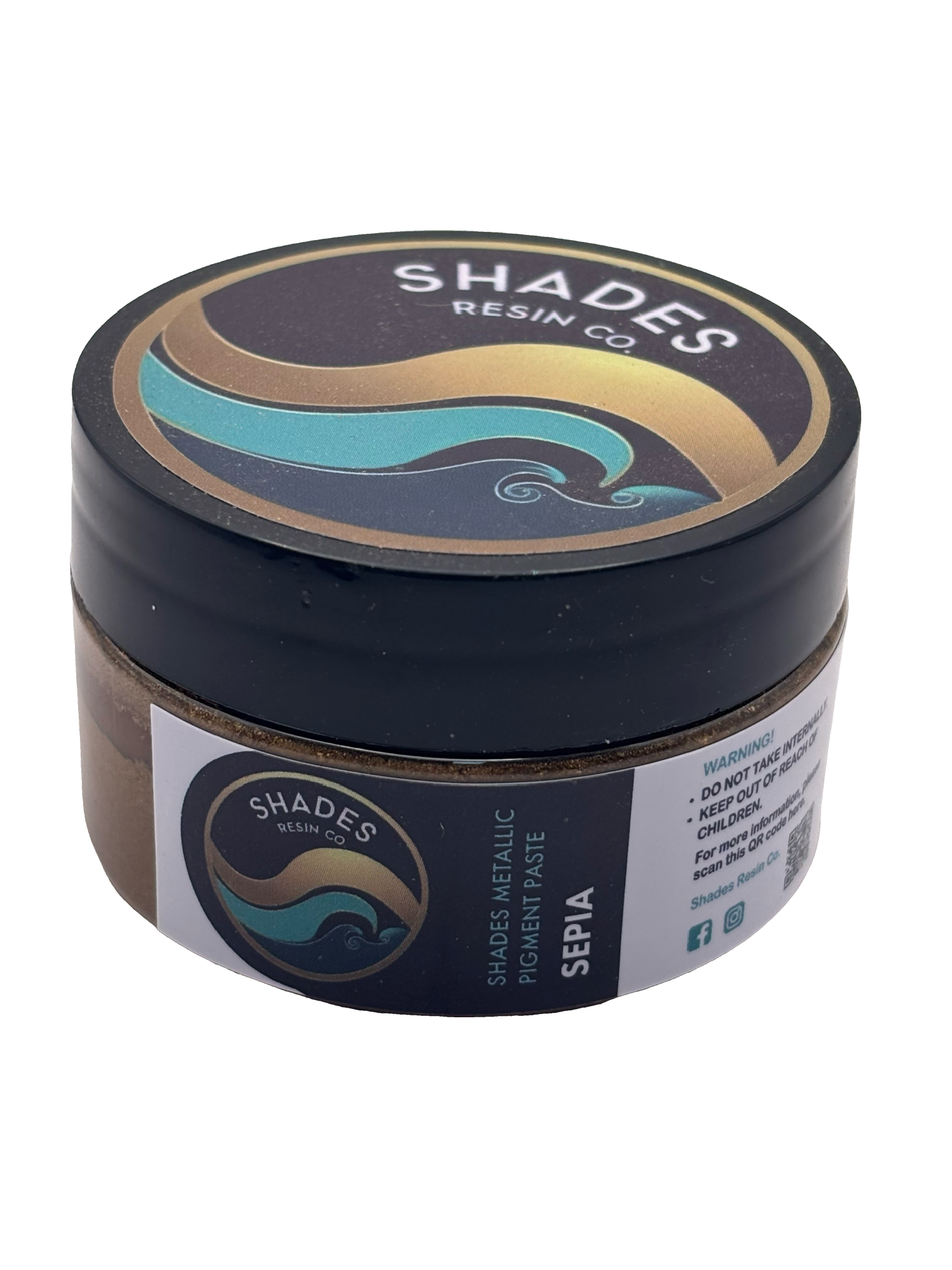 Metallic Pigment Paste - Sepia