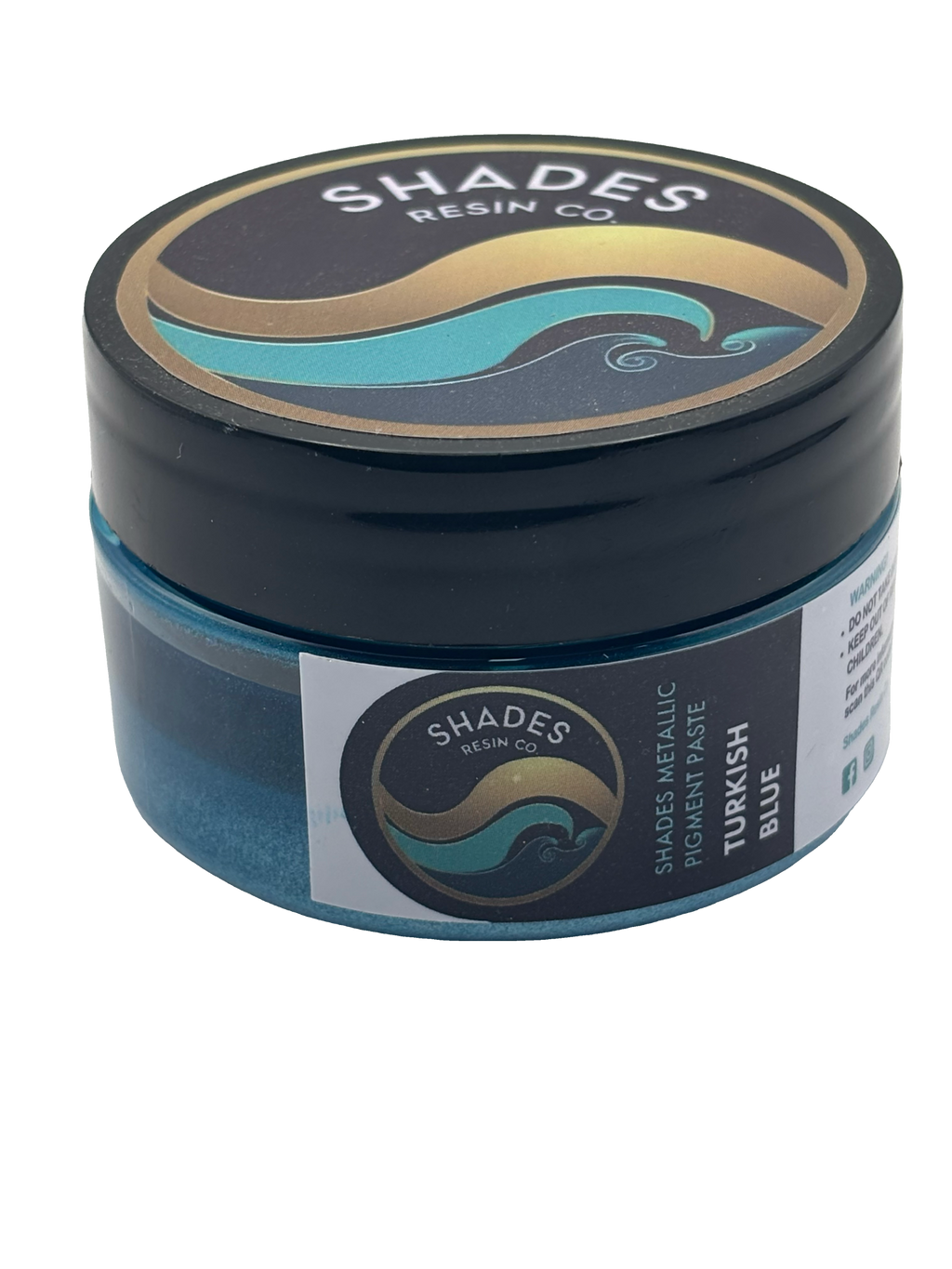 Metallic Pigment Paste - Turkish Blue